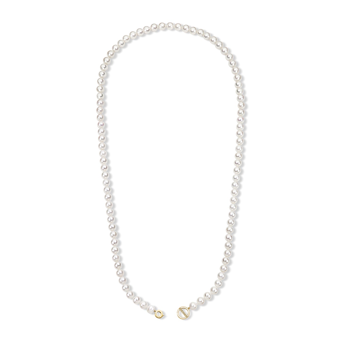 Lucia Long Necklace - Yellow Gold
