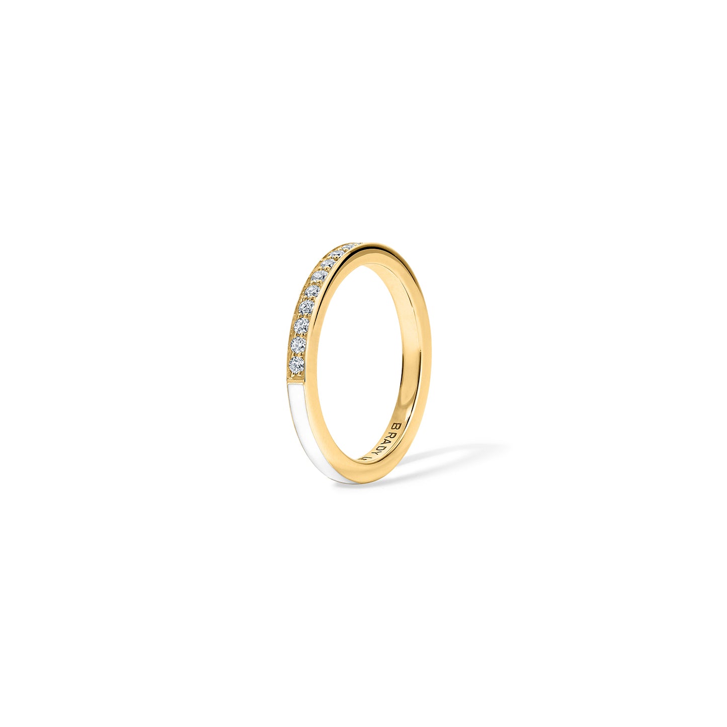Subway Ring - Yellow Gold